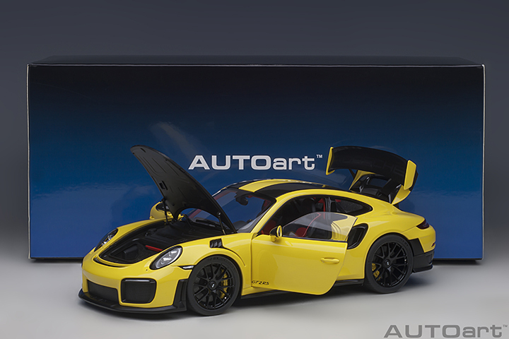 78172 1/18 PORSCHE 911 (991.2) GT2 RS WEISSACH PACKAGE ( RACING YELLOW )