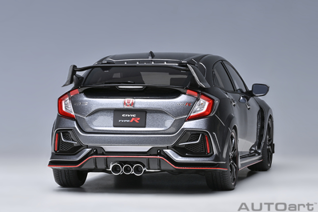 73221 1/18 HONDA CIVIC TYPE R (FK8) 2021 (POLISHED METAL METALLIC)