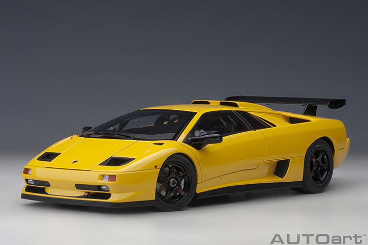 79147 1/18 LAMBORGHINI DIABLO SV-R (SUPERFLY YELLOW)