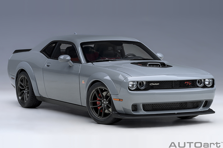 71774 1/18 DODGE CHALLENGER R/T SCAT PACK WIDEBODY 2022 (SMOKE SHOW)