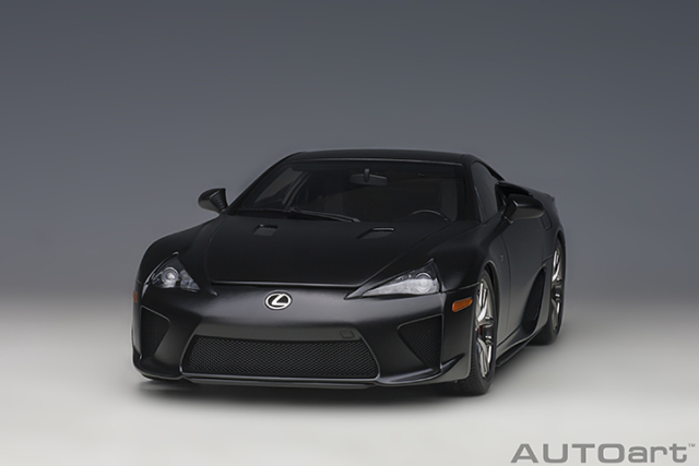 78852 1/18 LEXUS LFA (MATT BLACK)