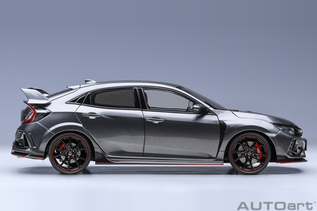 73221 1/18 HONDA CIVIC TYPE R (FK8) 2021 (POLISHED METAL METALLIC)
