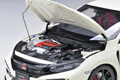 73220 1/18 HONDA CIVIC TYPE R (FK8) 2021 (CHAMPIONSHIP WHITE)