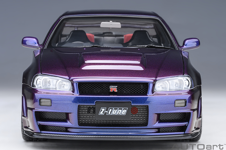 77464 1/18 NISMO R34 GT-R Z-TUNE(MIDNIGHT PURPLE III)