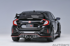 73222 1/18 HONDA CIVIC TYPE R (FK8) 2021 (CRYSTAL BLACK PEARL)