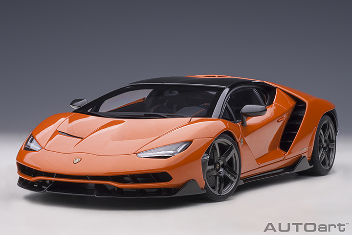 79201 1/18 LAMBORGHINI CENTENARIO (ARANCIO ARGOS/PEARL ORANGE)