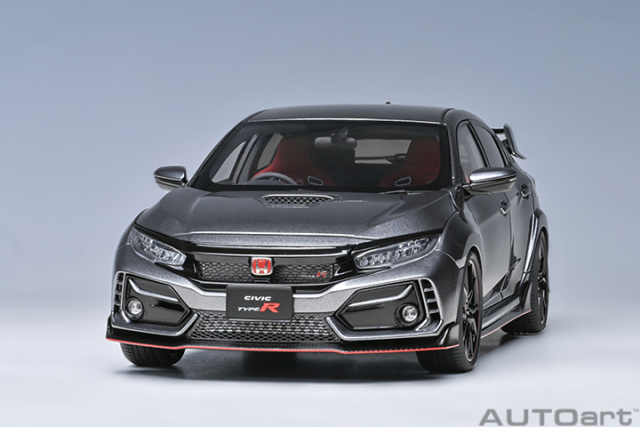 73221 1/18 HONDA CIVIC TYPE R (FK8) 2021 (POLISHED METAL METALLIC)
