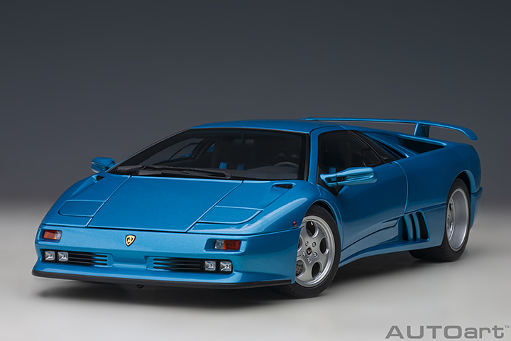 79156 1/18 LAMBORGHINI DIABLO SE30 (BLU SIRENA/METALLIC BLUE)