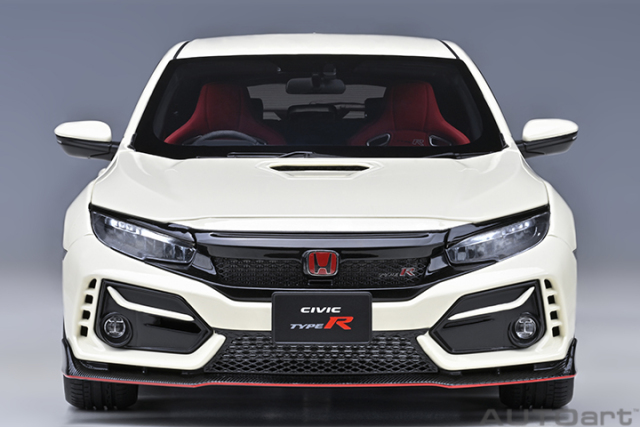 73220 1/18 HONDA CIVIC TYPE R (FK8) 2021 (CHAMPIONSHIP WHITE)