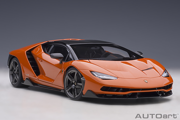 79201 1/18 LAMBORGHINI CENTENARIO (ARANCIO ARGOS/PEARL ORANGE)