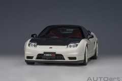 73215 1/18 HONDA NSX-R (NA2)(CHAMPIONSHIP WHITE/BLACK CARBON FIBER VERSION)