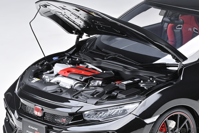 73222 1/18 HONDA CIVIC TYPE R (FK8) 2021 (CRYSTAL BLACK PEARL)