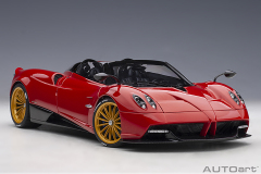 78287 1/18 PAGANI HUAYRA ROADSTER (ROSSO MONZA/RED)
