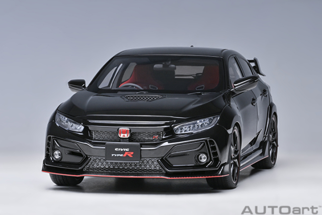 73222 1/18 HONDA CIVIC TYPE R (FK8) 2021 (CRYSTAL BLACK PEARL)