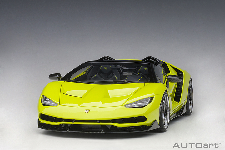 79118 1/18 LAMBORGHINI CENTENARIO ROADSTER (VERDE SCANDAL/SOLID LIGHT GREEN)