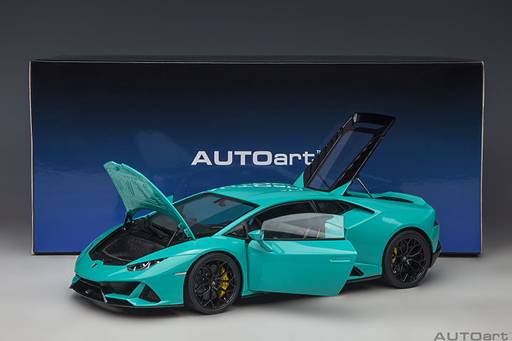 79211 1/18 LAMBORGHINI HURACAN EVO (BLU GLAUCO)