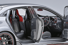 73221 1/18 HONDA CIVIC TYPE R (FK8) 2021 (POLISHED METAL METALLIC)