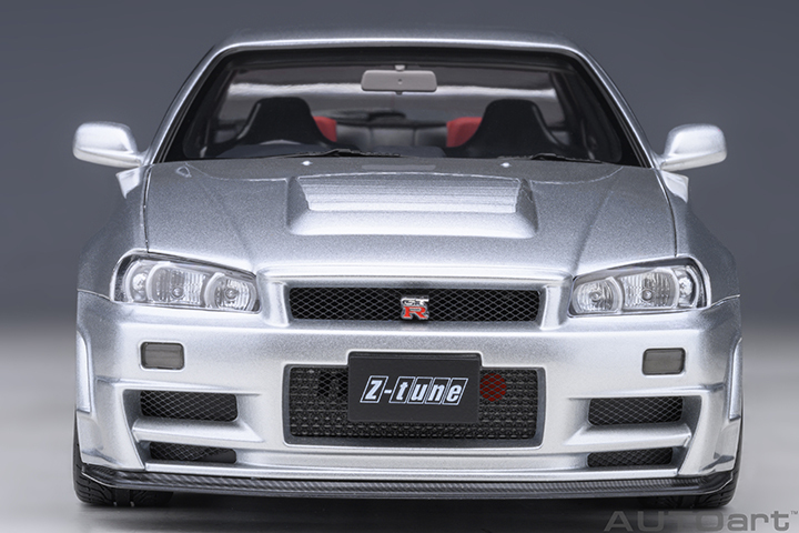 77461 1/18 NISMO R34 GT-R Z-TUNE (Z-TUNE SILVER)