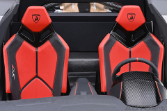 79219 1/18 LAMBORGHINI AVENTADOR SVJ (NERO NEMESIS/MATT BLACK)