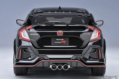 73222 1/18 HONDA CIVIC TYPE R (FK8) 2021 (CRYSTAL BLACK PEARL)