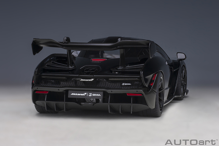 76076 1/18 McLAREN SENNA (STEALTH COSMOS/BLACK)