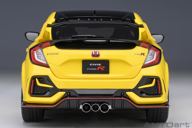 73225 1/18 HONDA CIVIC TYPE R (FK8) LIMITED EDITION (SUNLIGHT YELLOW)