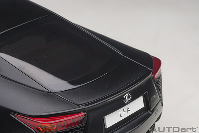 78852 1/18 LEXUS LFA (MATT BLACK)