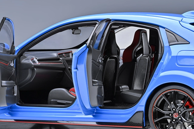 73224 1/18 HONDA CIVIC TYPE R (FK8) 2021 (RACING BLUE PEARL)