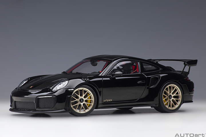 78186 1/18 PORSCHE 911 (991.2) GT2 RS WEISSACH PACKAGE (BLACK)