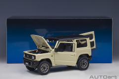 78500 1/18 SUZUKI JIMNY (JB64)(CHIFFON IVORY METALLIC/ BLACK ROOF)