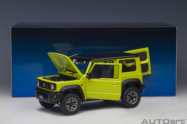 78506 1/18 SUZUKI JIMNY SIERRA (JB74)(KINETIC YELLOW / BLACK ROOF)