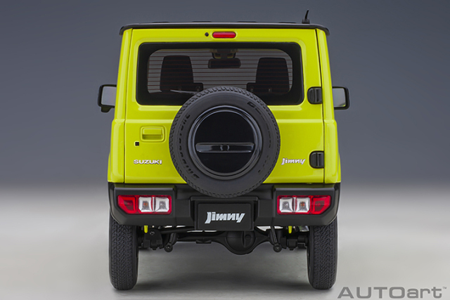 78501 1/18 SUZUKI JIMNY (JB64)(KINETIC YELLOW / BLUISH BLACK PEARL METALLIC ROOF)