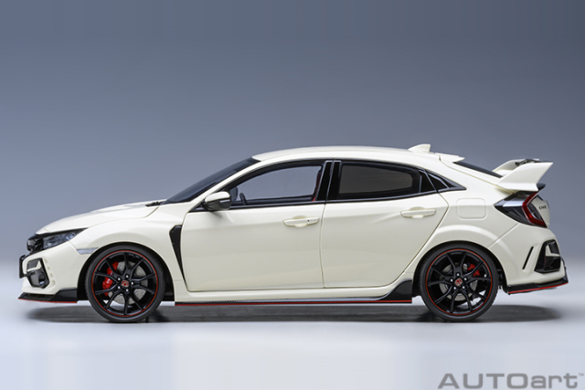 73220 1/18 HONDA CIVIC TYPE R (FK8) 2021 (CHAMPIONSHIP WHITE)