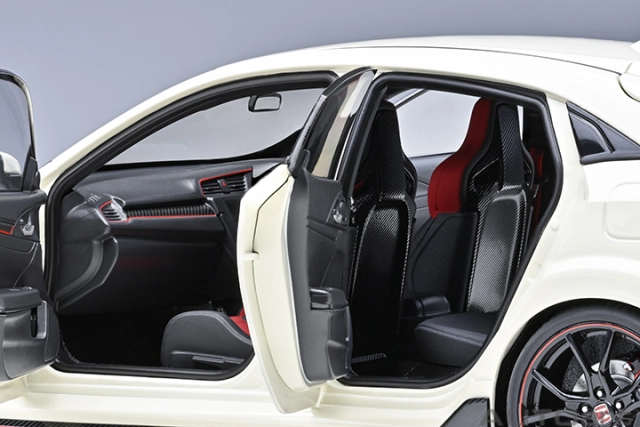 73220 1/18 HONDA CIVIC TYPE R (FK8) 2021 (CHAMPIONSHIP WHITE)