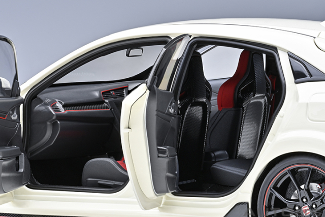 73220 1/18 HONDA CIVIC TYPE R (FK8) 2021 (CHAMPIONSHIP WHITE)