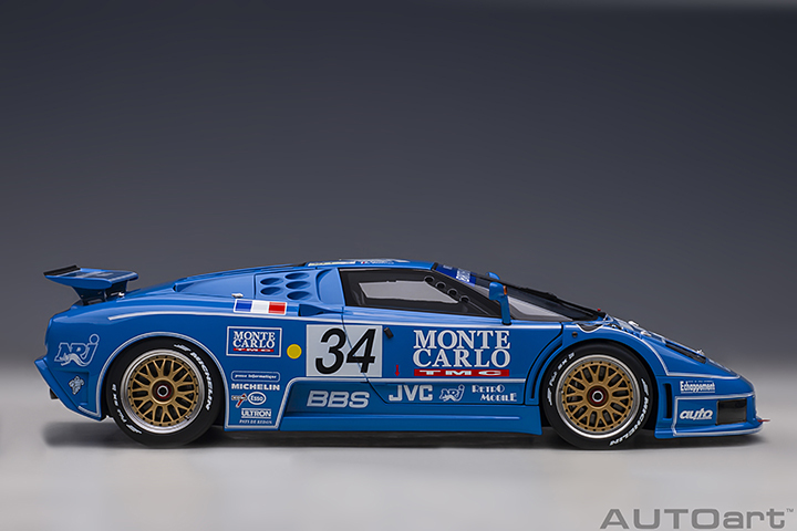 89417 1/18 BUGATTI EB110 LM LE MANS 24HR 1994 #34