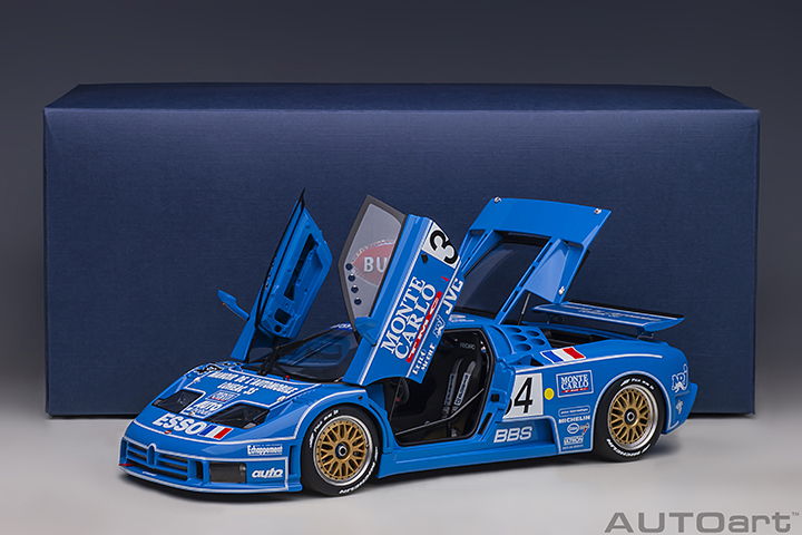 89417 1/18 BUGATTI EB110 LM LE MANS 24HR 1994 #34