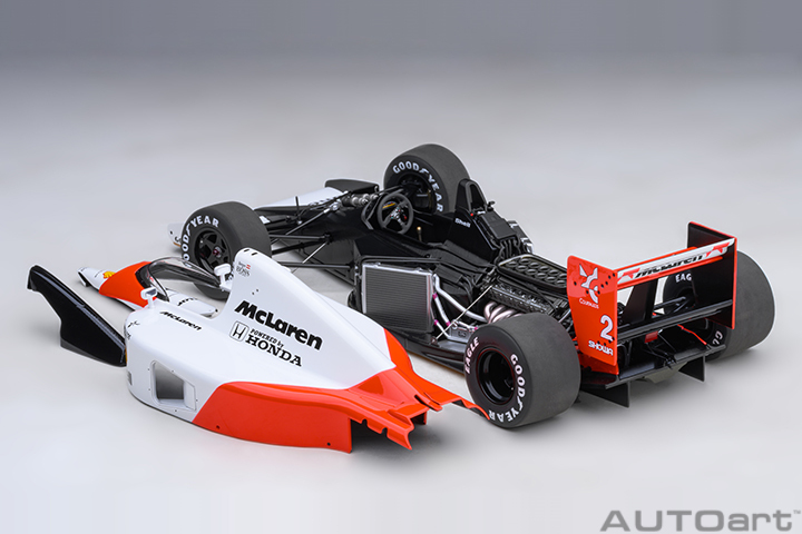 89151 1/18 McLAREN HONDA MP4/6 JAPANESE GP 1991 G.BERGER #2 (WITH McLAREN LOGO)