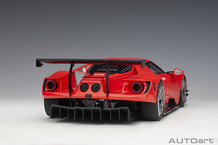 81811 1/18 FORD GT LE MANS PLAIN COLOR VERSION (RUBY RED)