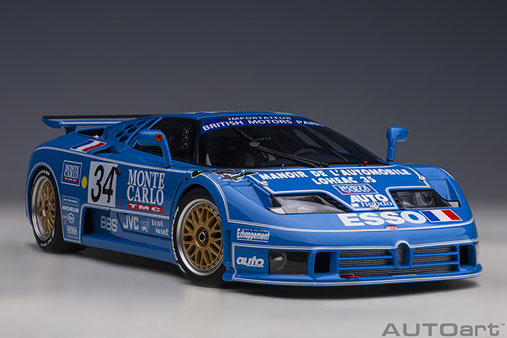 89417 1/18 BUGATTI EB110 LM LE MANS 24HR 1994 #34