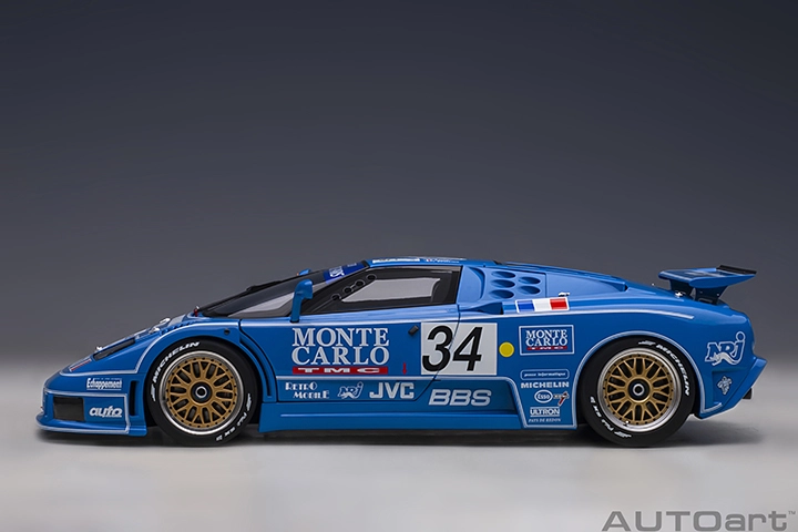 89417 1/18 BUGATTI EB110 LM LE MANS 24HR 1994 #34