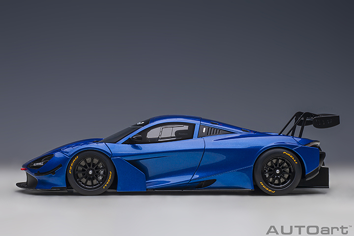 81970 1/18 McLAREN 720S GT3 (AZURE BLUE) - SEALED BODY