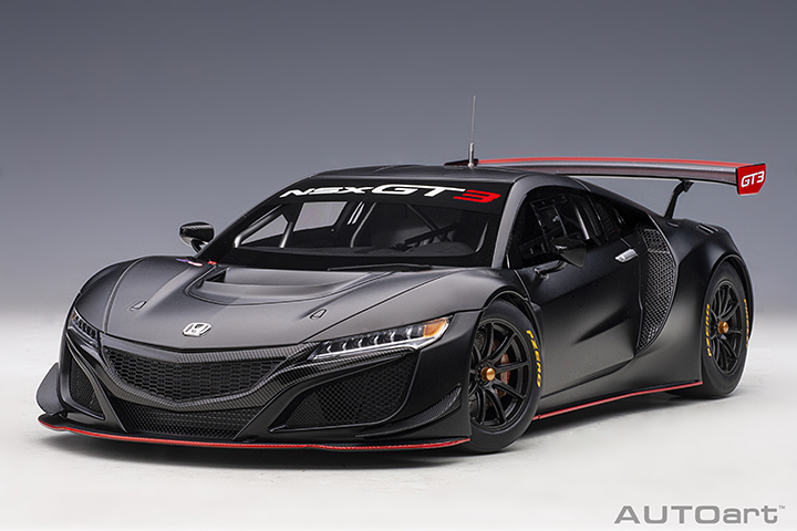 81899 1/18 HONDA NSX GT3 2018 (MATT BLACK)