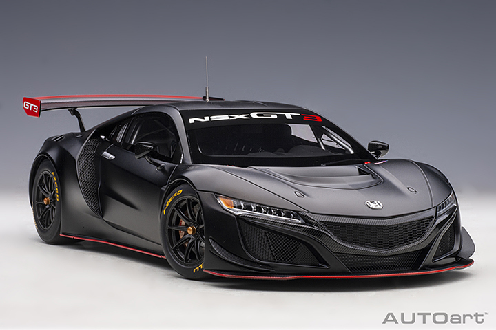 81899 1/18 HONDA NSX GT3 2018 (MATT BLACK)