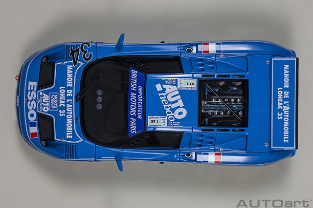 89417 1/18 BUGATTI EB110 LM LE MANS 24HR 1994 #34