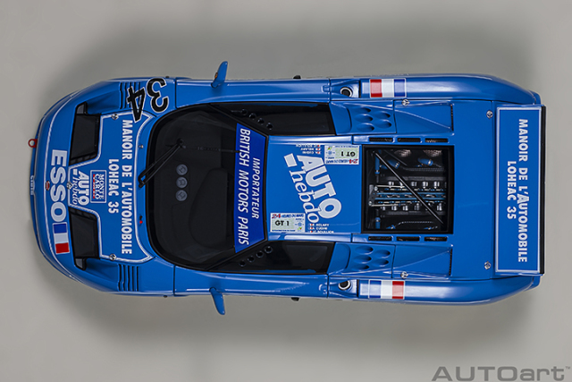89417 1/18 BUGATTI EB110 LM LE MANS 24HR 1994 #34
