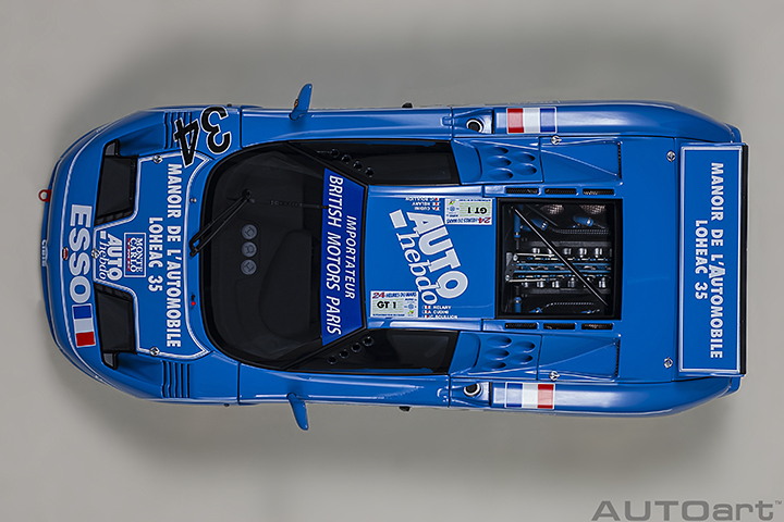 89417 1/18 BUGATTI EB110 LM LE MANS 24HR 1994 #34