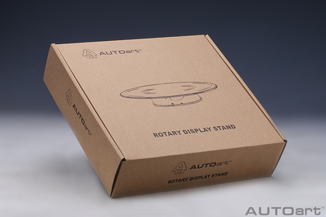 98015 ROTARY DISPLAY STAND (MEDIUM/DIAMETER 25.5 CM) (SILVER)