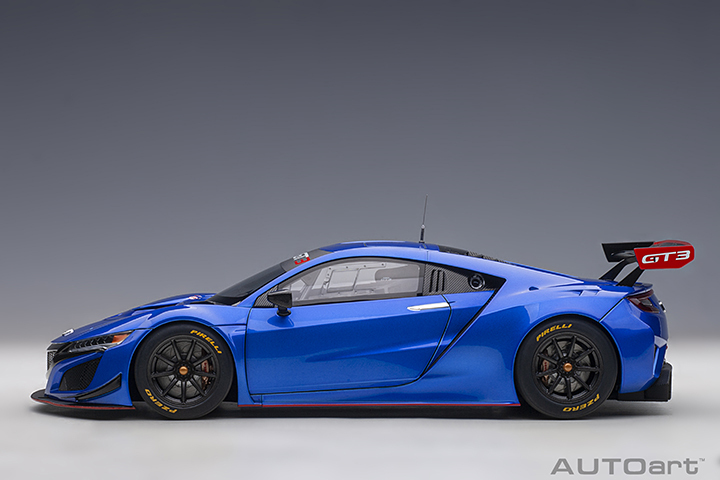 81896 1/18 HONDA NSX GT3 2018 (HYPER BLUE)