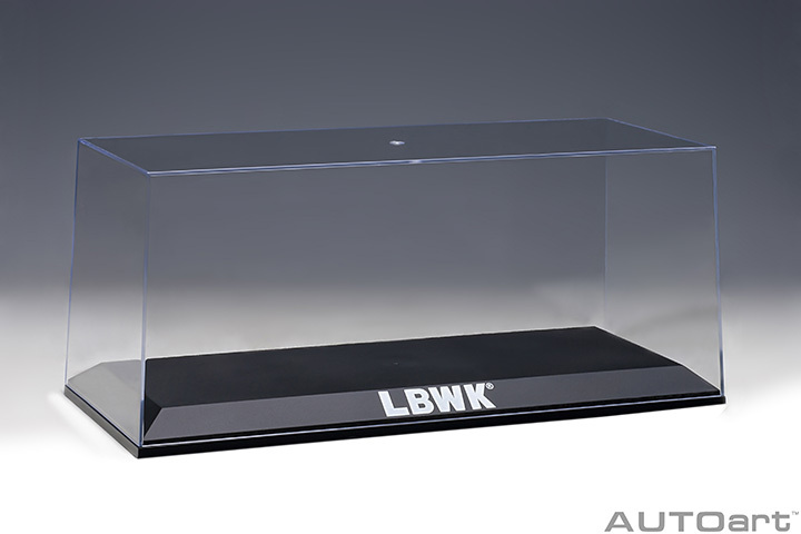 90047 1/18 CLEAR COVER & BASE PLATE SET (LBWK)（不包含汽车模型）